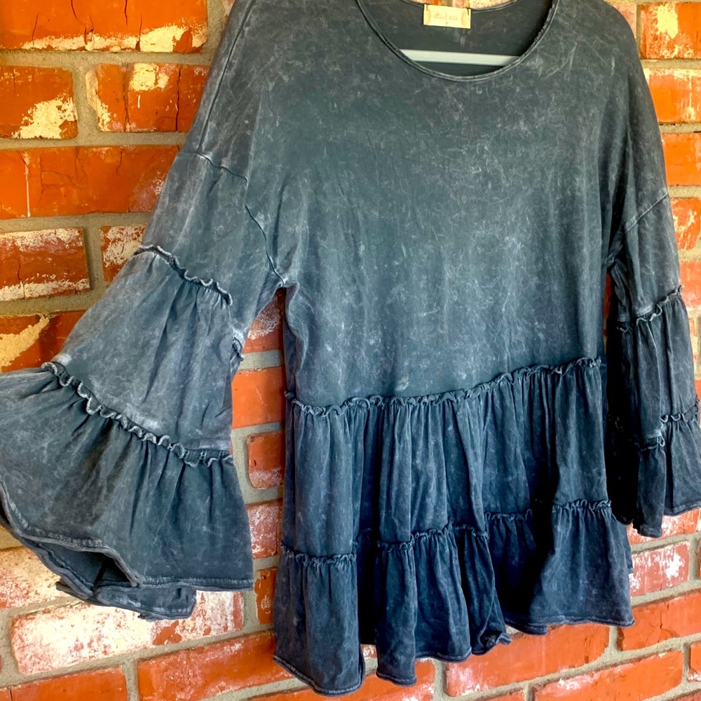 Altar’d State Ruffle Tiered Top